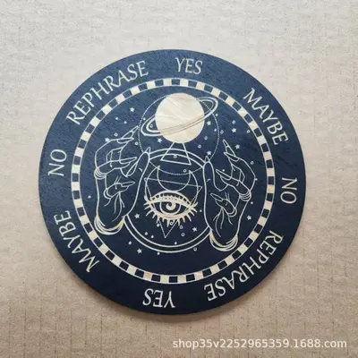 Ahşap sarkaç disk kavak enerji kurulu ahşap oyma el sanatları ev meditasyon süsler askı süsleri