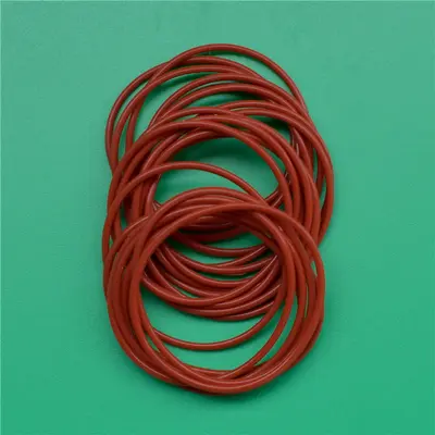 Gıda sınıfı şeffaf silikon O-ring, flor kauçuk ve nitril kauçuk conta