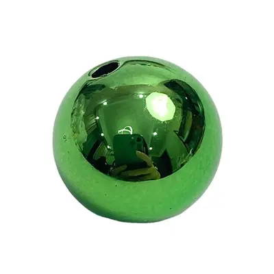 Acrylic Gold and Silver Round Beads, Colorfast DIY Jewelry Supplies