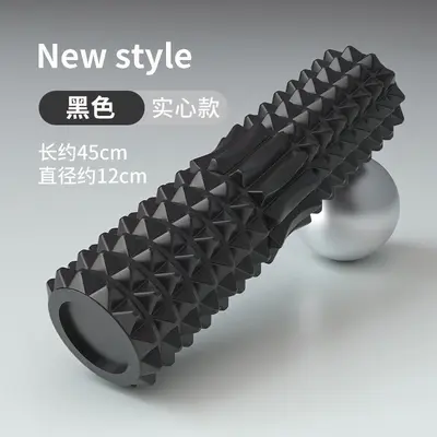 Crescent Foam Roller Yoga Column, Dual-Zone Massage Roller - 10