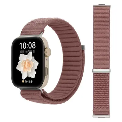 Wave Pattern Nylon Velcro Strap for Huawei Fit 5 - 12