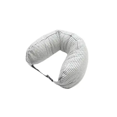 Muji U-shaped neck support pillow for travel and napping