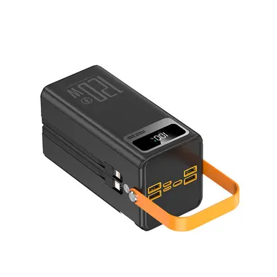 Çapraz Sınır 200000mAh Hızlı Şarj Yüksek Kapasiteli Dahili Kablolu Power Bank 50000/160000 Outdoor Kamp Canlı Yayın Yurt - 5