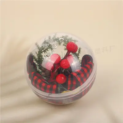 Round Plastic Gacha Capsule Shell, 75mm, 100mm, 120mm - 11