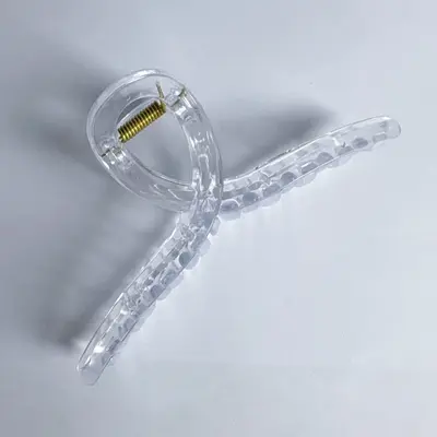 Große 13 cm Acryl-Haarspange aus hochwertigem Jelly in verschiedenen Farben für den Hinterkopf, Haiclip Haarspange Haarschmuck. - 10