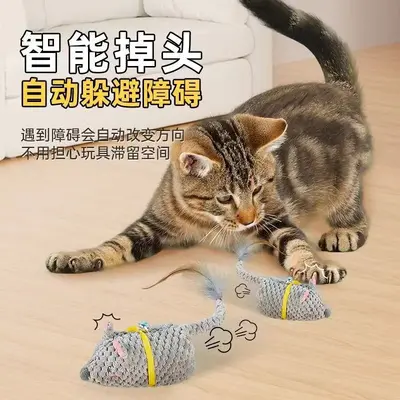 Elektrikli Fare Kedi Oyuncağı, Gerçekçi, Kendi Kendine Oynayan
