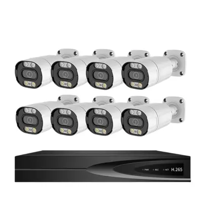 Acarte 5mp poe kamera cctv sistemi dış mekan HD POE güvenlik kamera seti