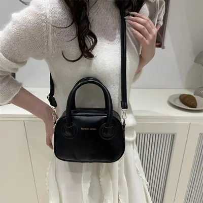Women's Small Square Crossbody Bag, Minimalist, Single Shoulder Strap - 3