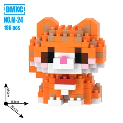 Micro Particle Building Block Blind Box Toy, Children's Educational Assembly Set - 8