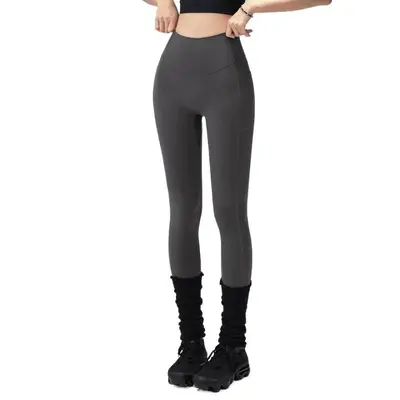 American O-seam yoga leggings, high waist, belly control, butt-lifting - 6