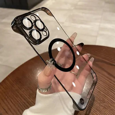 iPhone 17 MagSafe magnetic glass lens protector, frameless design - 10