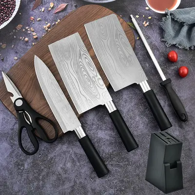 Küchenmesser-Set, 5-teilig oder 7-teilig komplett - 8