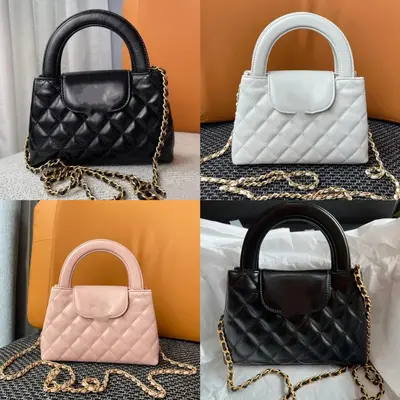 Genuine Leather Women's Shoulder Bag Multifunctional Large Kelly Bag - 1