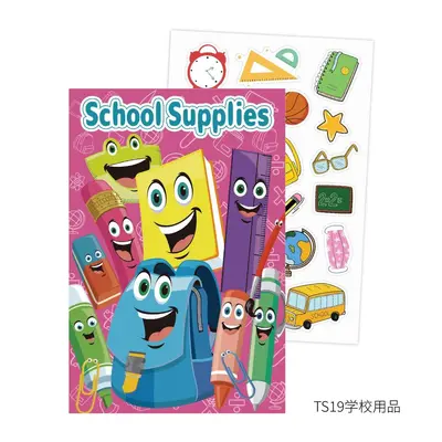 Children's Coloring and Sticker Book Set for Toddlers - 13