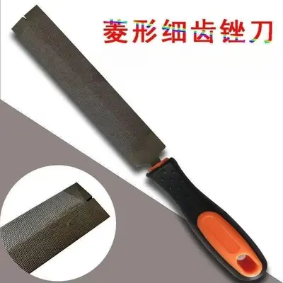 High Carbon Steel Diamond File for Saw Sharpening, Fine and Medium Tooth