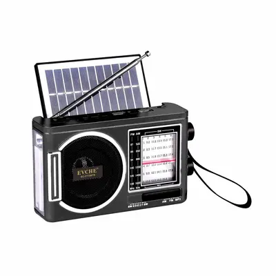 Solar Radio with LED Flashlight, Bluetooth MP3 Player 2115BTS - 6