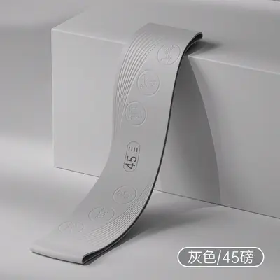Yoga Resistance Band, Silicone, for Fitness Squat and Glute Training - 10