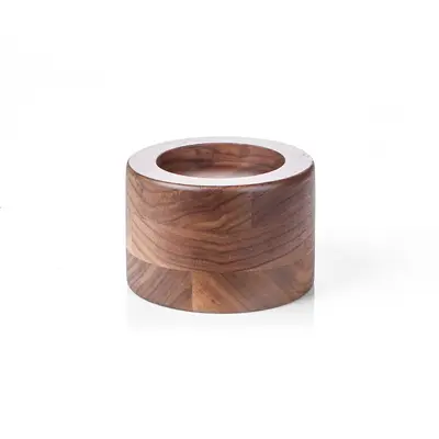 Coffee Tamper Base, Walnut Wood Tamper Filling Base for Espresso Machines - 7