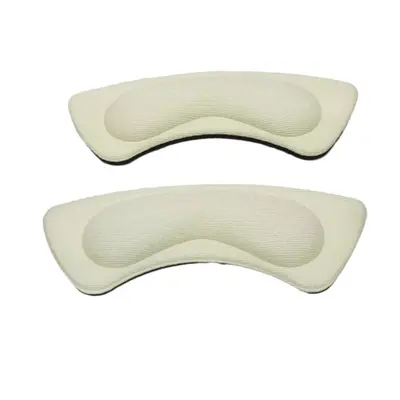 4D Thickened Anti-Wear Heel Back Stickers, Prevent Heel Slipping Shoe Heel Grip Pads for High Heels, Half-Size Adjustment Cushion, Invisible Anti-Slip Gadget