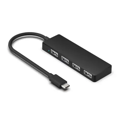 4 in 1 USB Type-C Hub 4 Port USB HUB LED Gösterge Işığı Docking Station Telefon ve Bilgisayar Uyumlu - 7