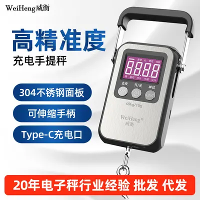 Portable Handheld Electronic Scale Model A35, Precise, Hanging Spring Scale