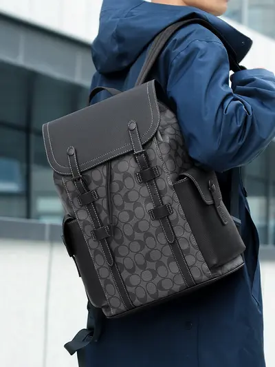 Men's Business Large-Capacity Laptop Backpack - 6