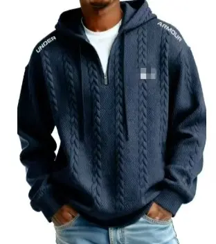 3D Baskılı Erkek Kapüşonlu Sweatshirt, İlkbahar Modeli - 7
