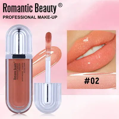 Perlmutt-Lipgloss mit Spiegeleffekt, langanhaltend und wischfest - 8
