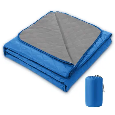 Waterproof Foldable Camping Picnic Blanket, Thickened Fleece - 12