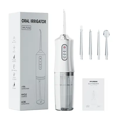 Portable Electric Water Flosser with Tartar Removal and Oral Irrigator - 7