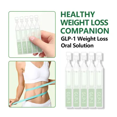 跨境爆款TK专供 GL-1 Moringa Drops塑形口服溶液5pcs