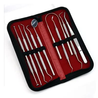 Dental care kit, stainless steel, 6-piece - 10