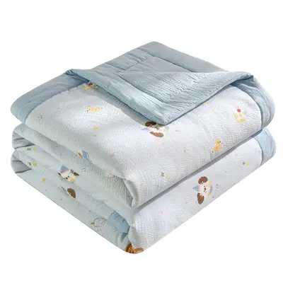 Sommerdecke Klasse A, Babysicher, Xinjiang-Baumwolle, Sommerquilt, Klimaanlage-Decke, Einzelbett, dünne Decke, Kinderdecke, waschbar