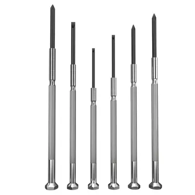 Hassas saat ve gözlük tamir screwdriver seti mini vidalar