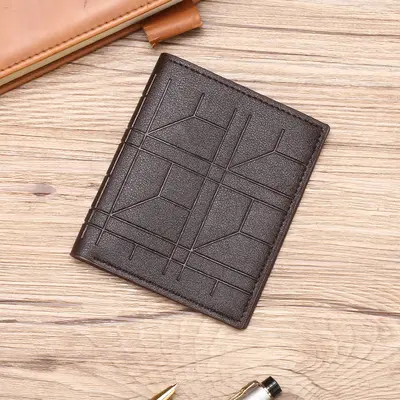 Men's Short Wallet, Large Capacity with Multiple Card Slots - 3