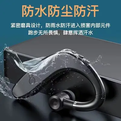 Mono Bluetooth-Kopfhörer fürs Fahren, Over-Ear-Stil, extrem lange Standby-Zeit