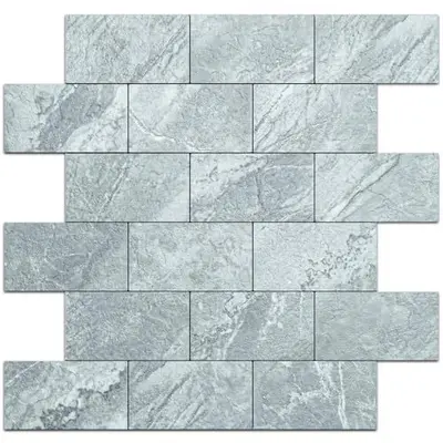 Thick PVC Self-Adhesive Wall Tile, Stone Look, 30x30 cm, Light Brown - 8