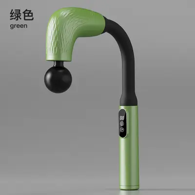 Elbow-Shaped Silent Massage Gun, Multifunctional for Muscles and Lower Back - 9