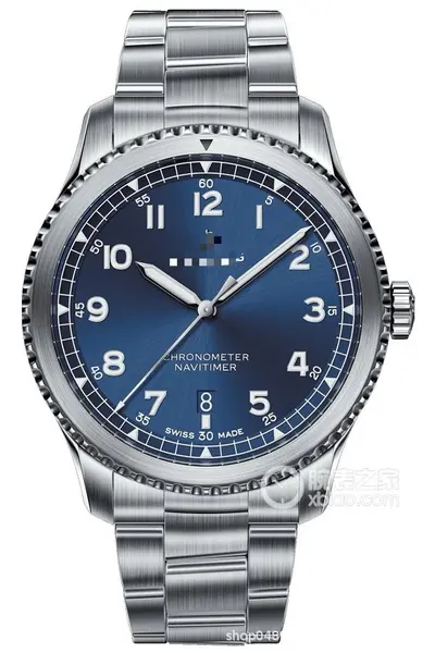 Mechanical wristwatch, aviation chronograph, stainless steel - 13