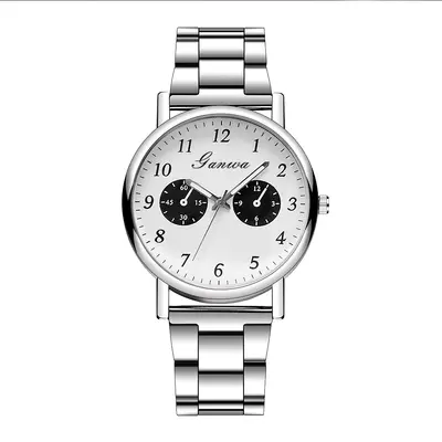 Grenzüberschreitende Nischen-Herrenuhr auf Lager, Großhandels-Dekohrrenuhr aus Edelstahl, einfache Quarzuhr für Männer mit Luxusgefühl - 13