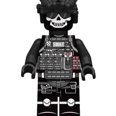 Mit LEGO kompatible Spezialkräfte-Militär-Bausteine mit Minifiguren - 6