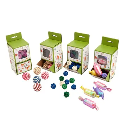 Katzenspielzeug-Geschenkbox mit Katzenminze-Spielzeug - 6
