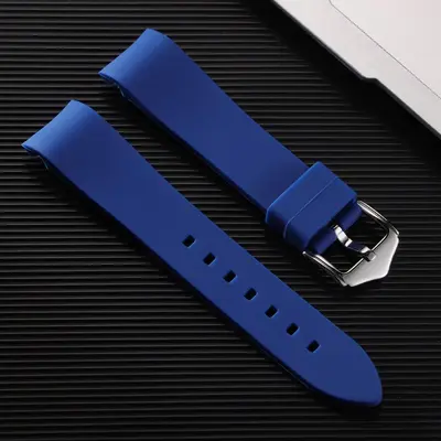 Silicone Watch Strap for Seiko Prospex Ghost Series, Waterproof, 18/20/22/24 mm - 7
