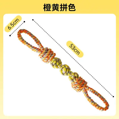 Durable Dog Chew Rope Toy for Medium and Large Dogs, Teeth Cleaning - 7