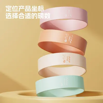 Glute Ring Resistance Band for Fitness and Yoga - 4