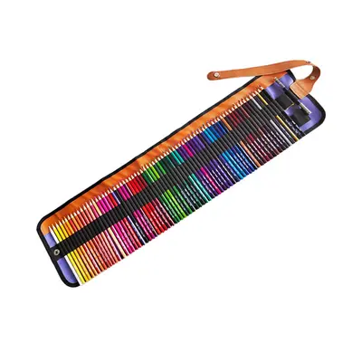 Buntstift-Set 72 Farben, sechskantig, mit Spitzer