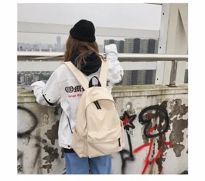 Yeni Model Kız Çantası Tatlı İlkokul Öğrencisi Ortaokul Lise Kız Okul Tarzı Çift Omuz Çantası Trendy Büyük Kapasiteli Çıkış Sırt Çantası - 10