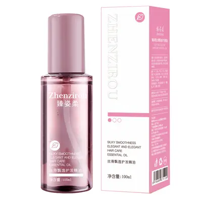 Zhenzi Soft Nourishing Luxury Moisturizing Hair Perfume Essential Oil Smoothing Repair Improves Dryness and Frizz Leave-In Anti-Static Factory - 8