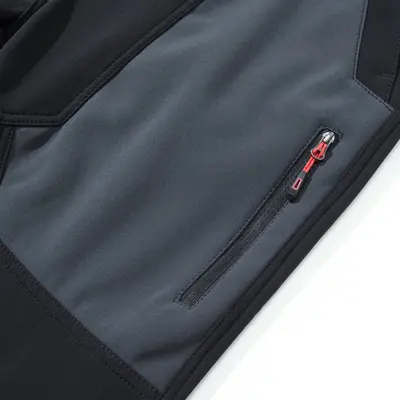 Herren-Softshellhose mit Fleece-Futter, wasserabweisend, Großgrößen - 5