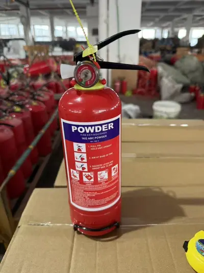 Kuru Tozlu Araç Yangın Söndürücü Taşınabilir 1 kg Ev ve Araç İçin